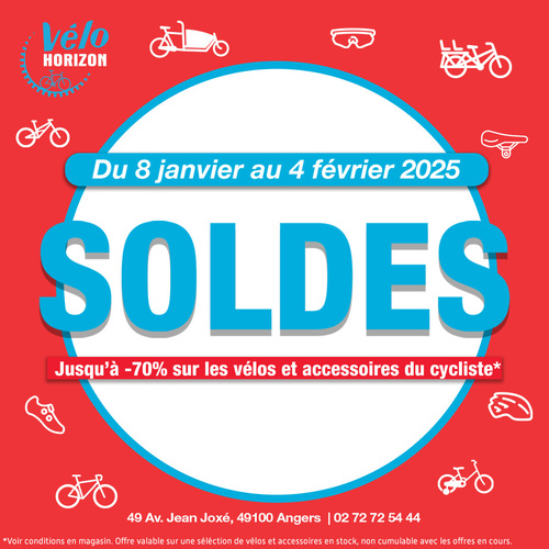 Soldes Hiver Vélo Horizon Angers 2025